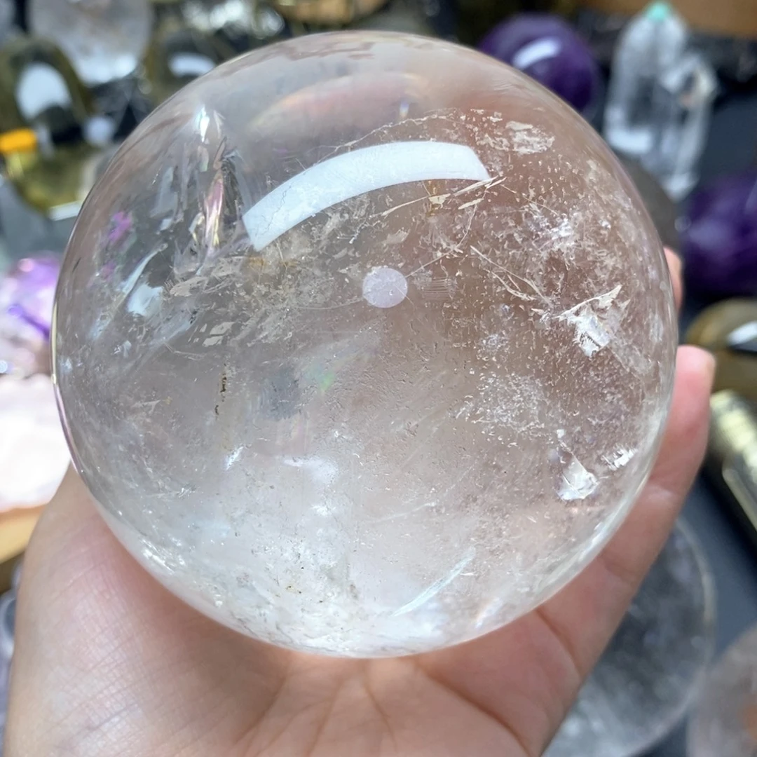 幸***满水晶珠宝半成品未镶嵌