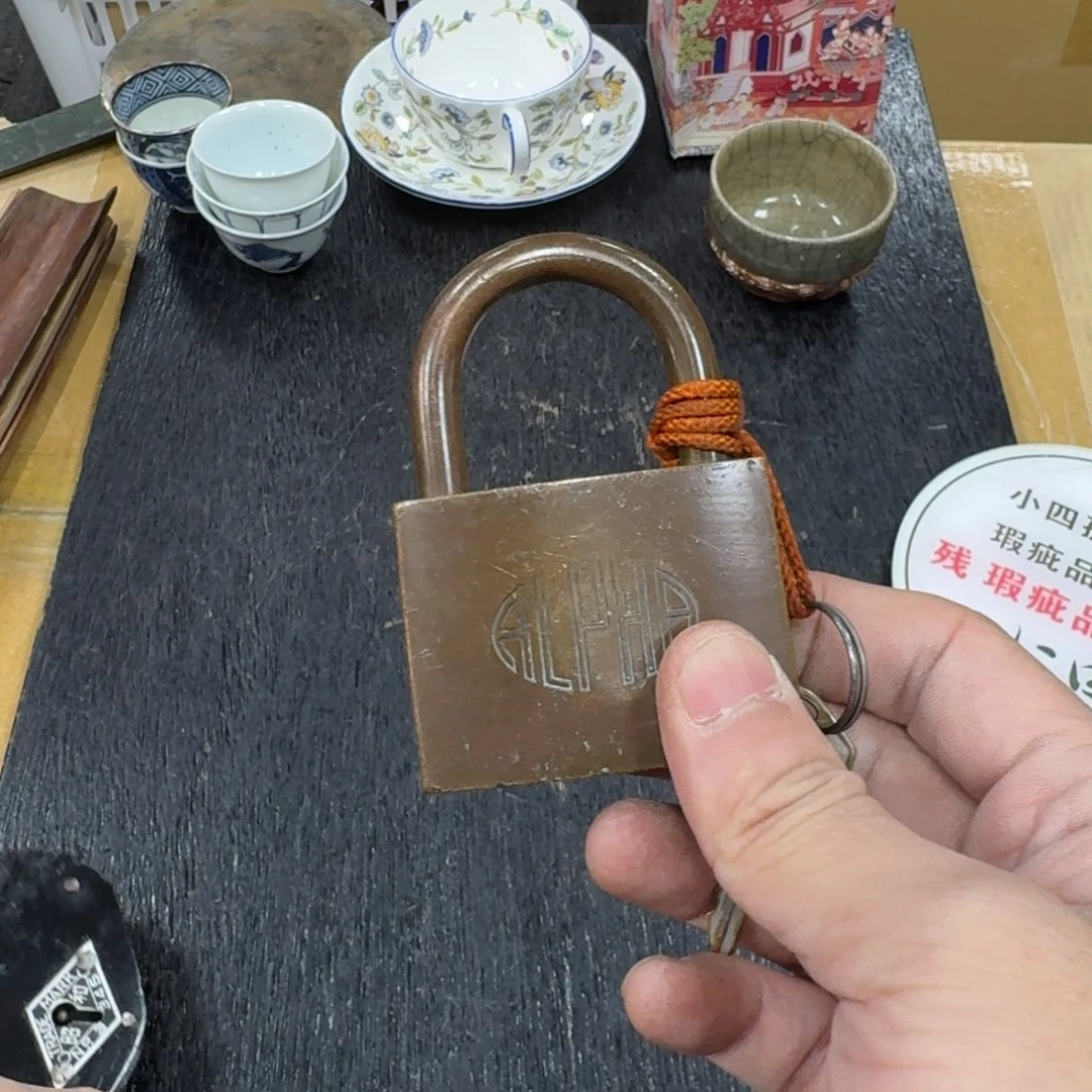 铜日本中古工艺品摆件