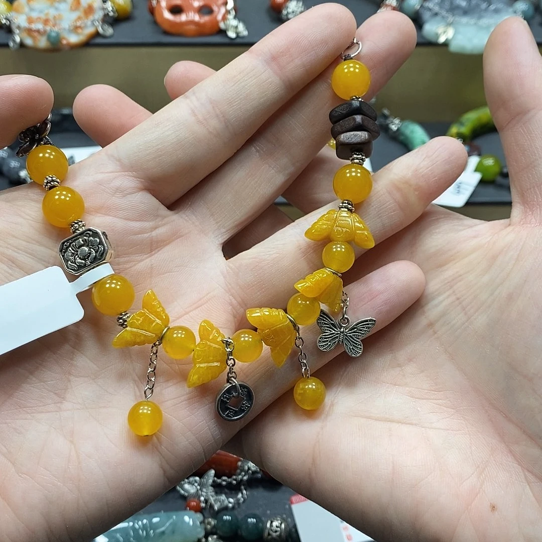 翡翠未镶嵌手链手链