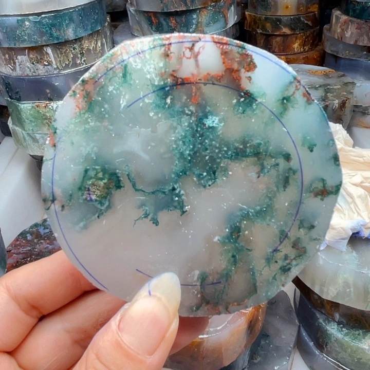 一***水定制玛瑙定制水草玛瑙手镯