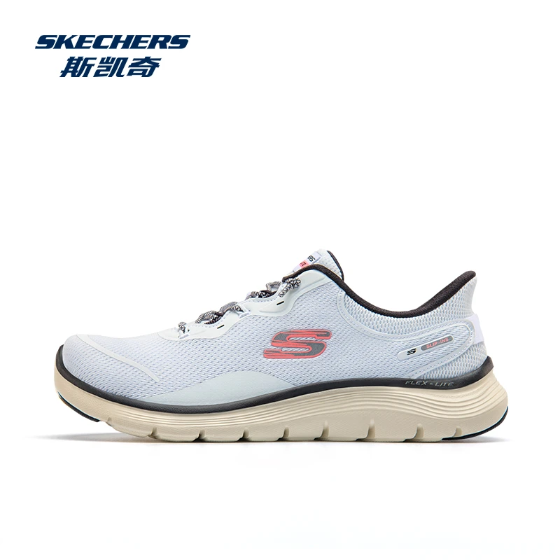 Skechers/斯凯奇女鞋夏季一脚蹬2025新款新款网面透气运动休闲鞋