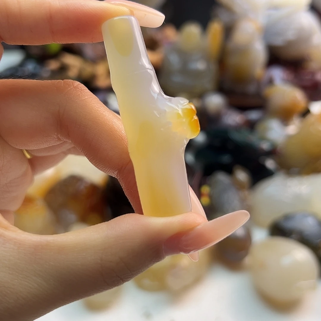 玛瑙/玉髓合金颈饰