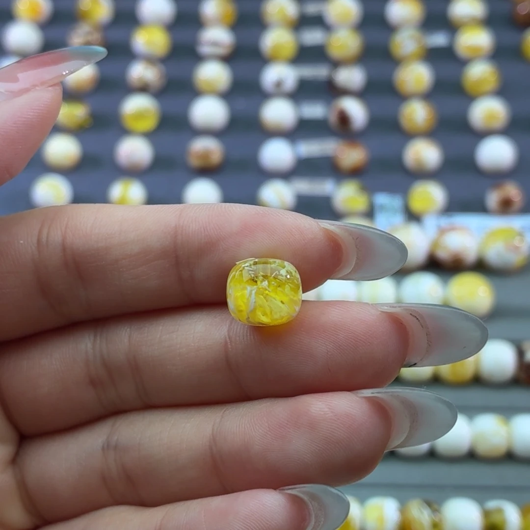 琥珀未镶嵌裸石蜜蜡10