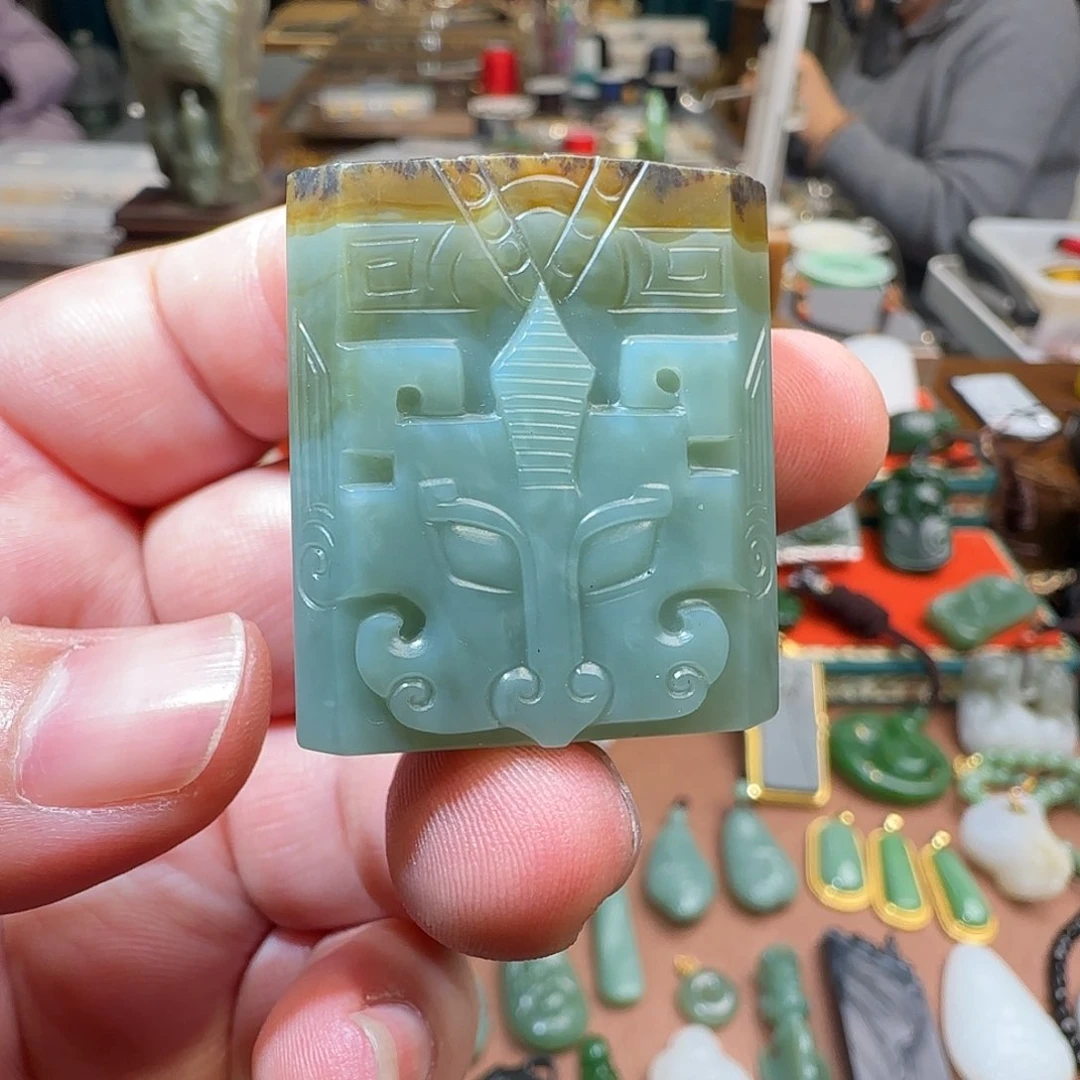 和田玉颈饰未镶嵌李**Ⅶ