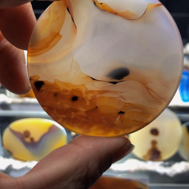 合金玛瑙/玉髓珠宝奇石12