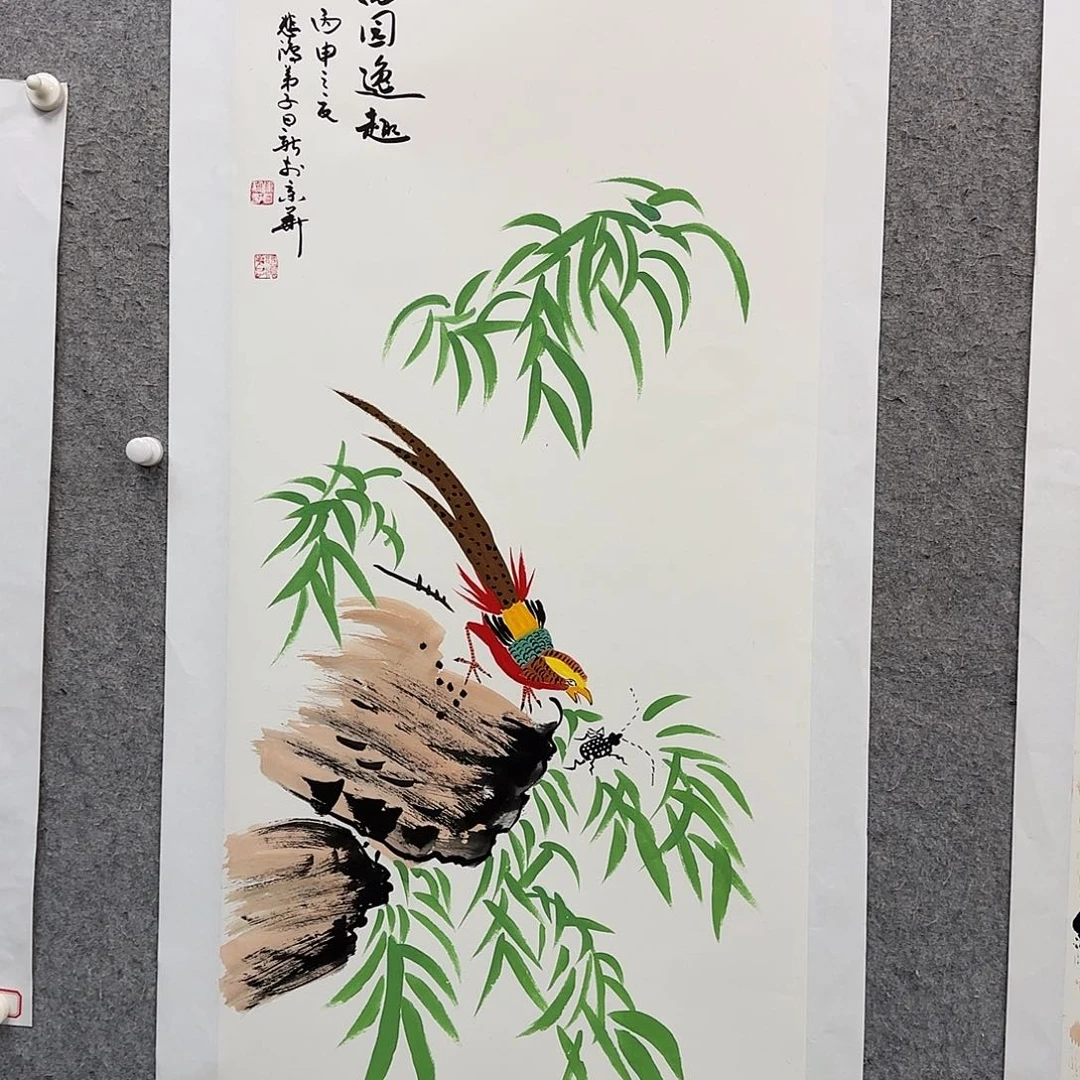 书法作品多次参加