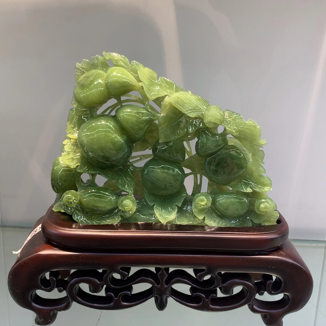 玉家居摆件手工雕刻