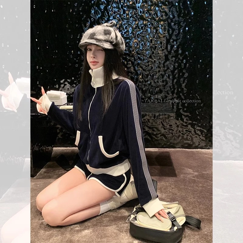 【特价 不退不换】美式高阶 超模比例 丝绒夹克外套系列 RD241046