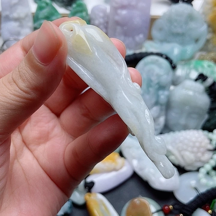吊坠(不含链)未镶嵌翡翠1