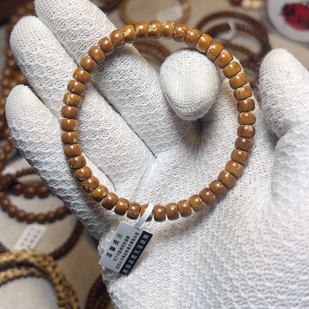 紫金鼠手串纯肉花皮火焰6.6尺寸