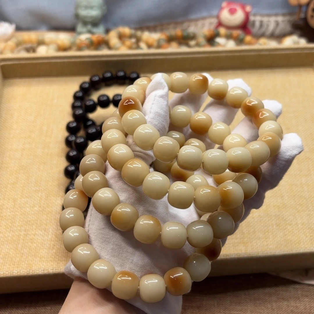 菩提根/象牙果吊坠13+水磨晕色桶福利一锅107