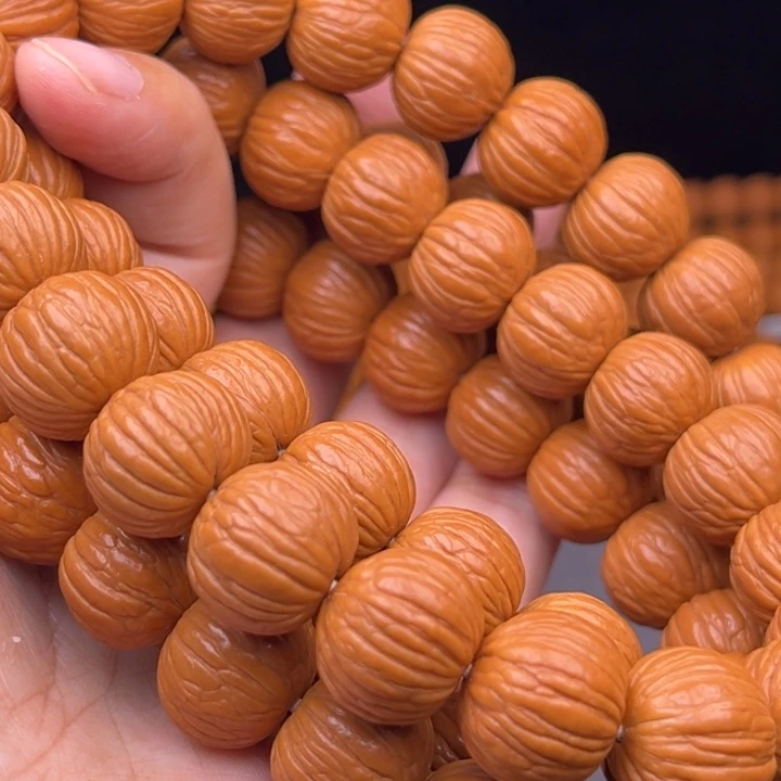 猴头核桃吊坠16土豪脖挂68颗