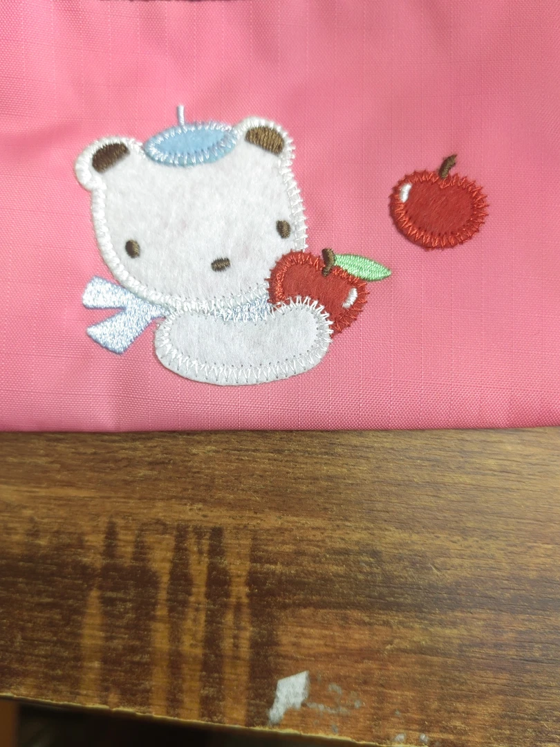 379卡通印花防水挂件包零钱硬币袋粉刺绣