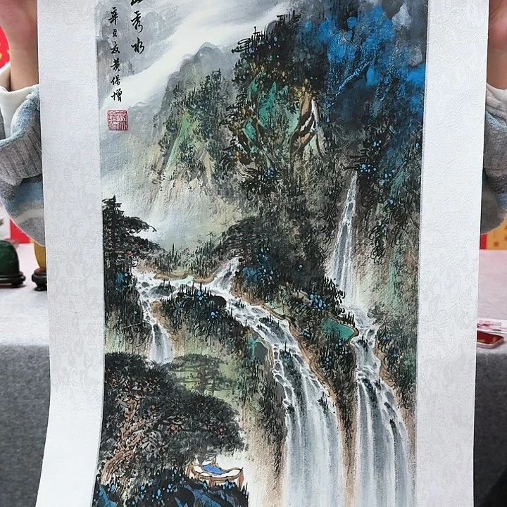 国画书法作品多次参加