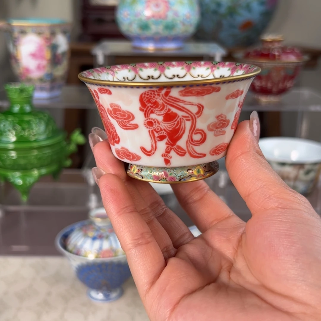 纯手工手绘 高端茶器