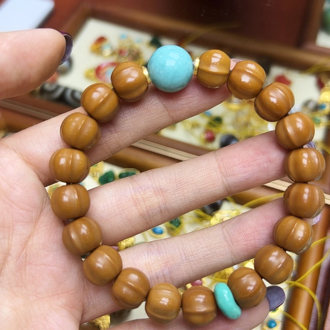 歡***呢猴头核桃手串猴头核桃