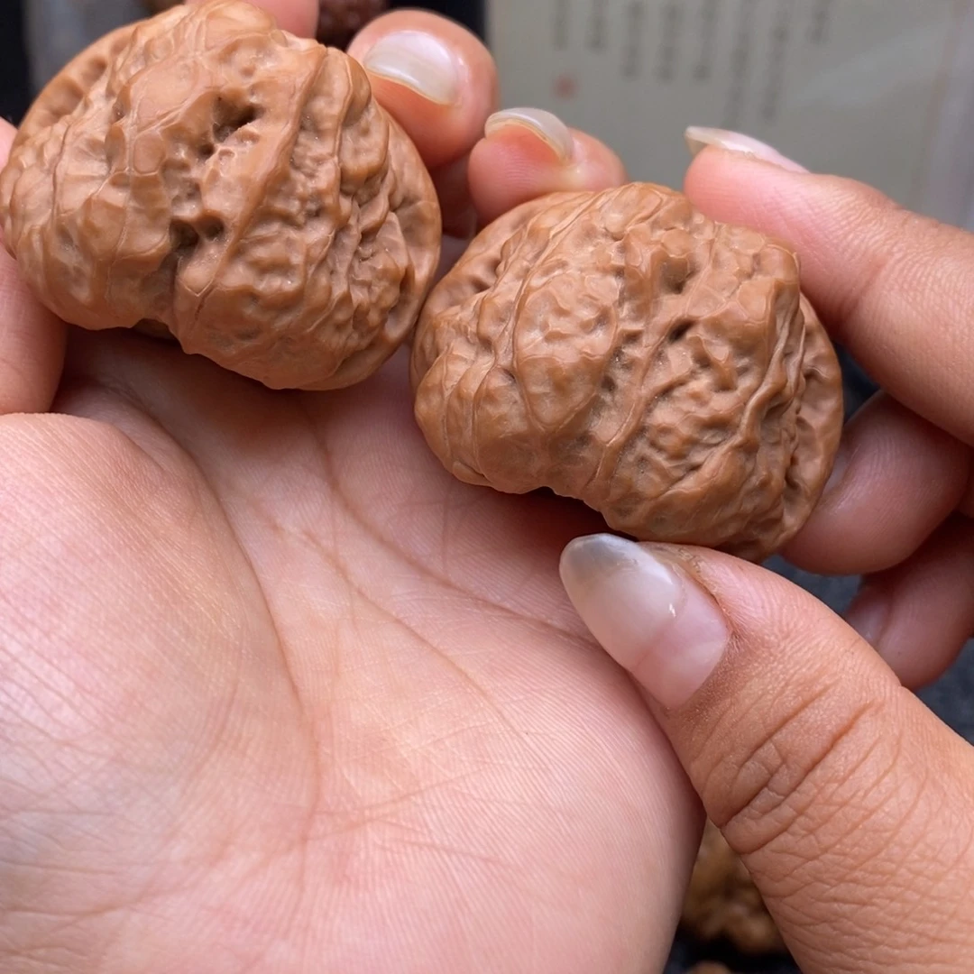 文玩核桃把件42蛤蟆头