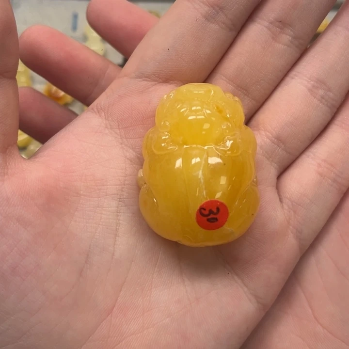 裸石琥珀未镶嵌天然蜜蜡配件