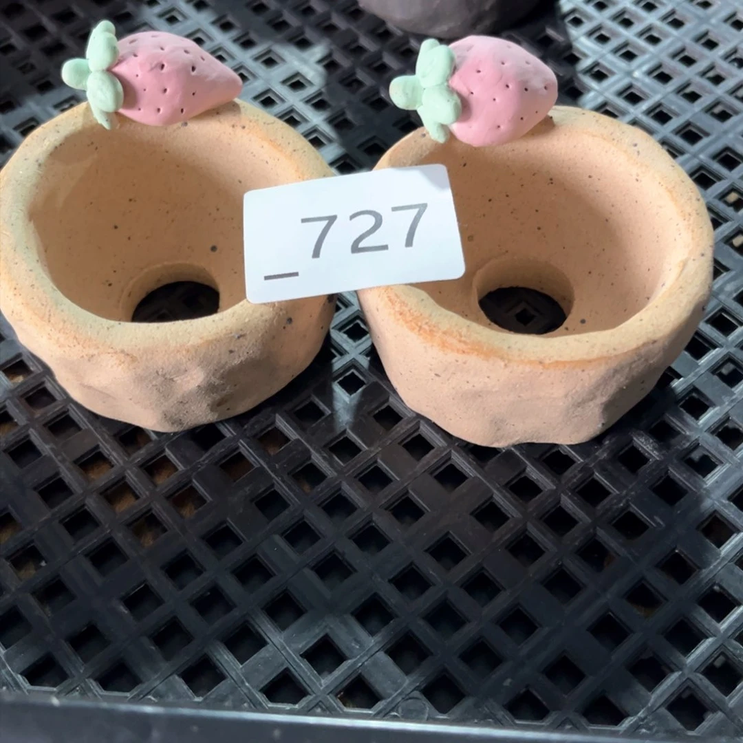 红陶?***～727花盆2个