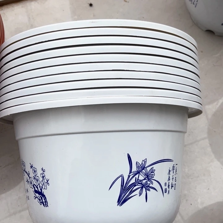 树脂白花开富贵口29高18 －组10