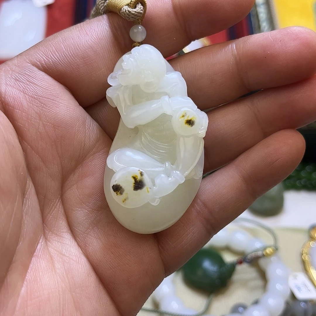 和田玉手链未镶嵌