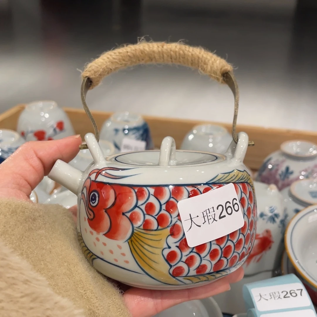 有瑕纯手绘釉下彩