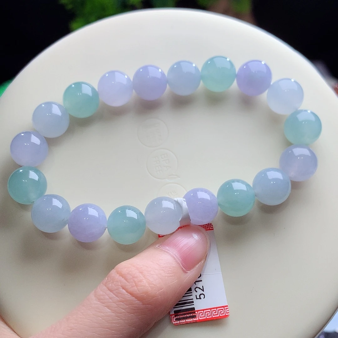 翡翠未镶嵌手串卡10