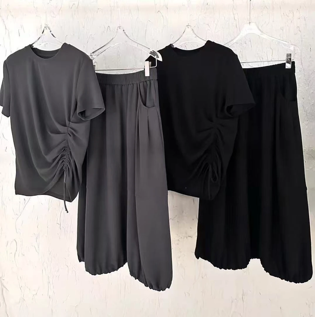 王姐专属-2025夏季新品松紧腰百搭宽松显瘦半身裙【R-7268】