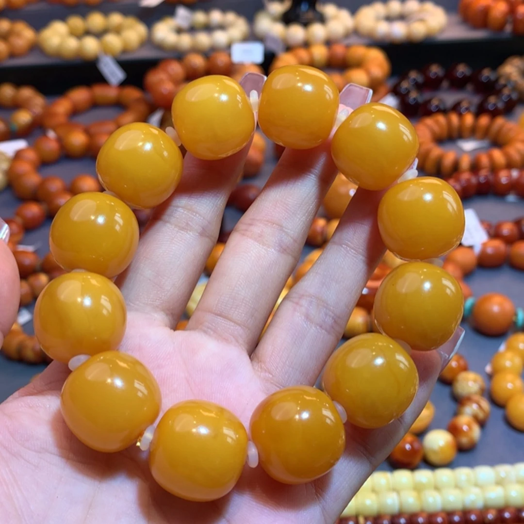 【闪购商品】未镶嵌琥珀手链蜜蜡