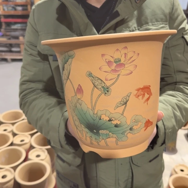 花盆紫砂破损补发