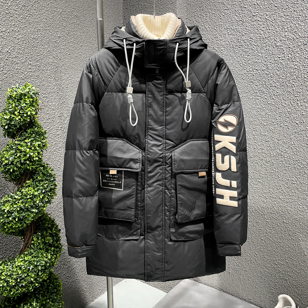 JOZDICE/纪治迪哲羽绒服外套冬季鸭绒宽松时尚高端羽绒服男款