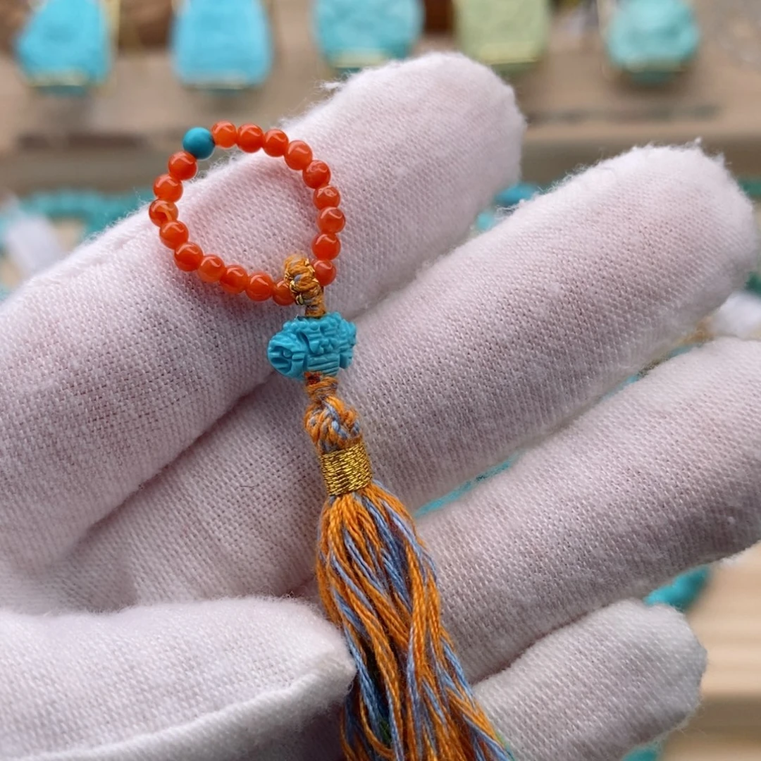 未镶嵌绿松石珠宝奇石