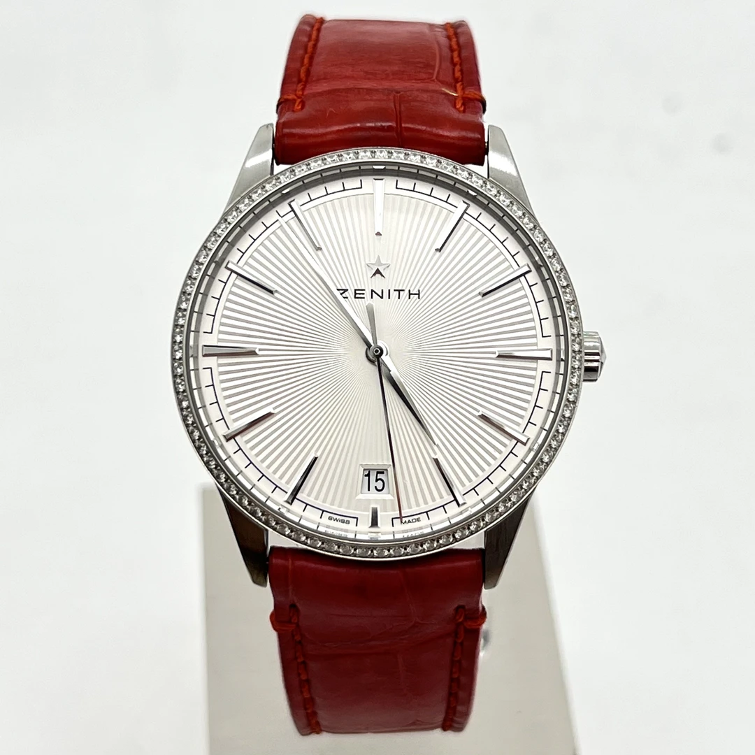 99新 Zenith/真力时 ELITE菁英系列 精钢 原钻 36mm 23年全套