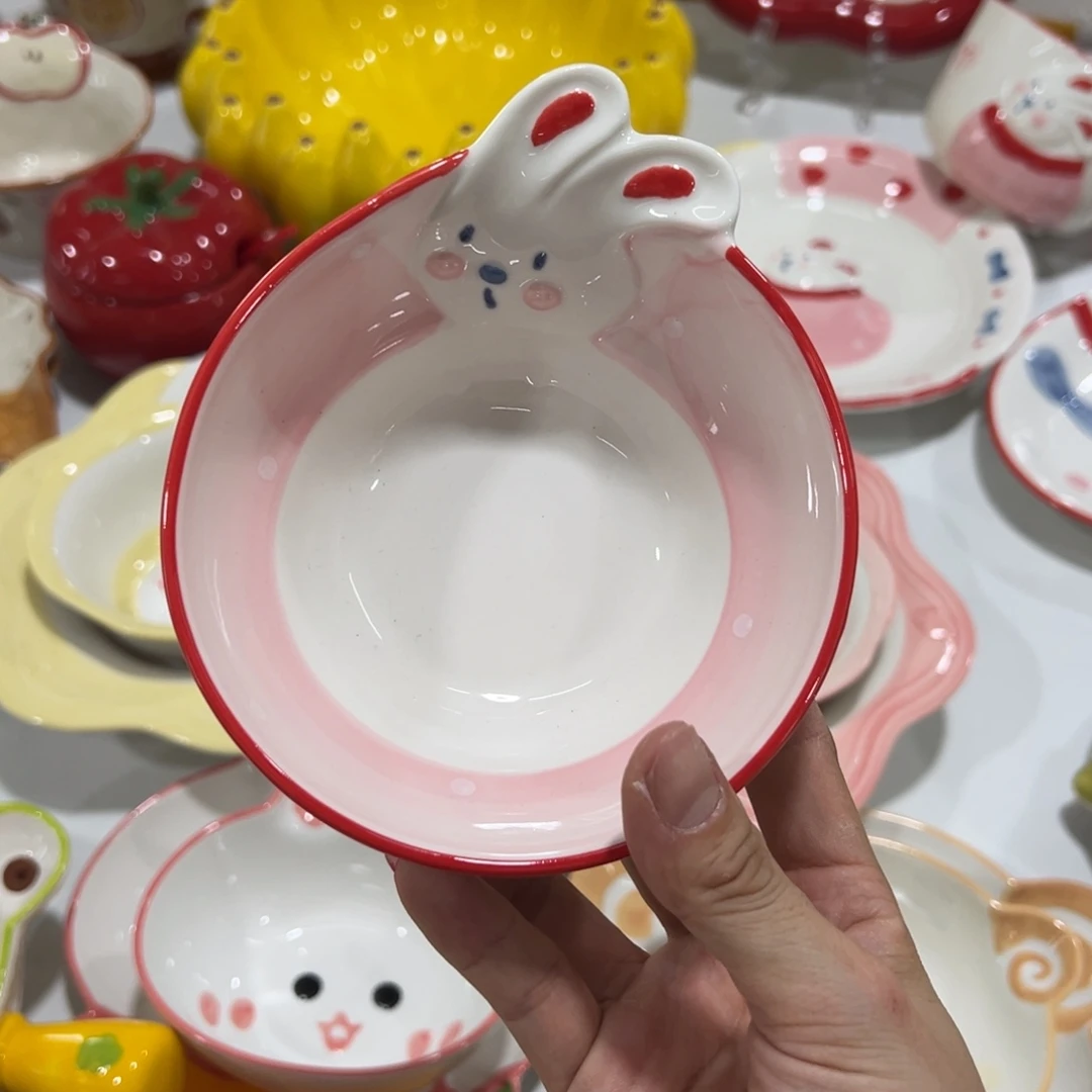 摆件高端陶瓷釉下彩正品！