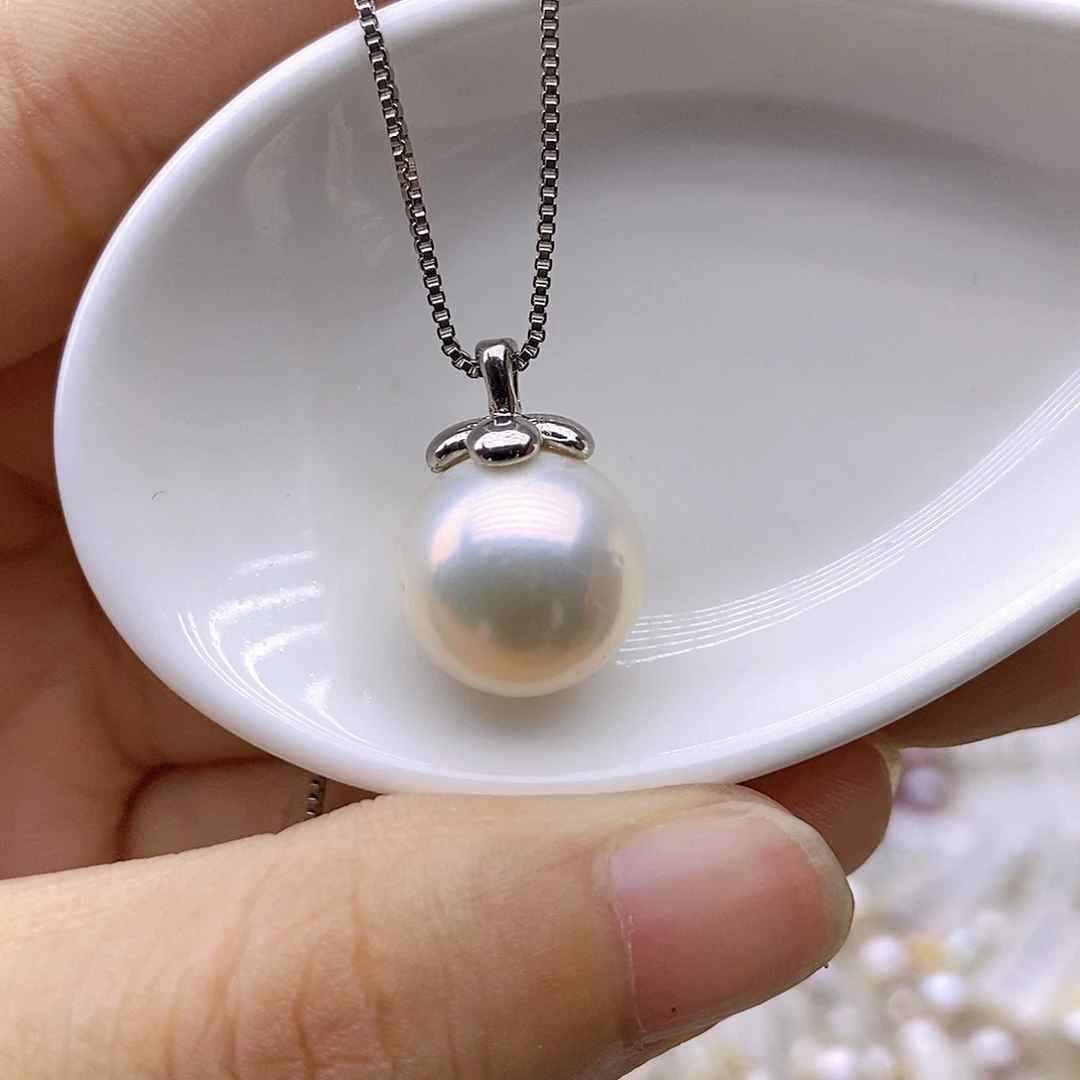 淡水珍珠未镶嵌吊坠(赠链)