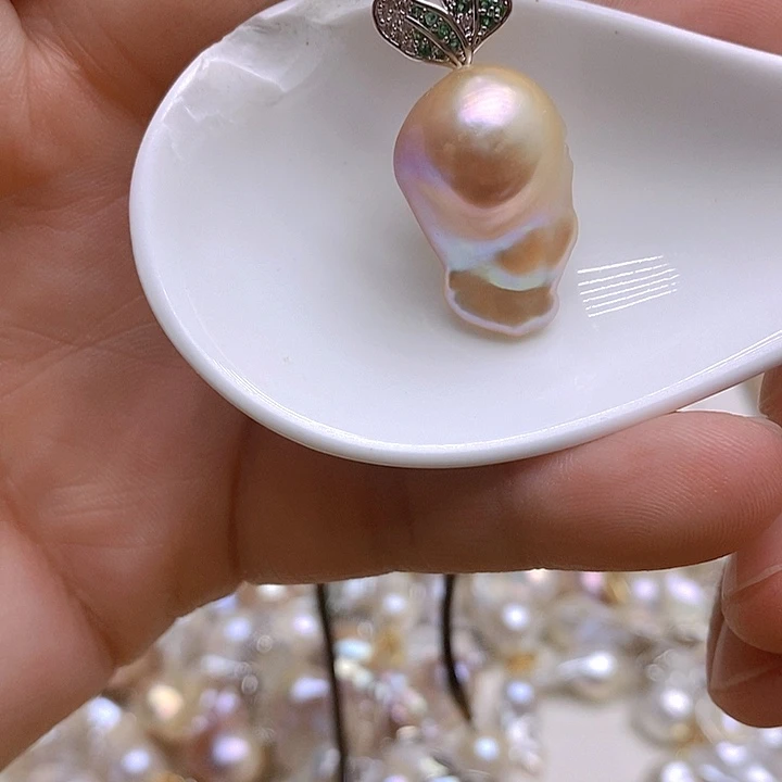 淡水珍珠未镶嵌颈饰379