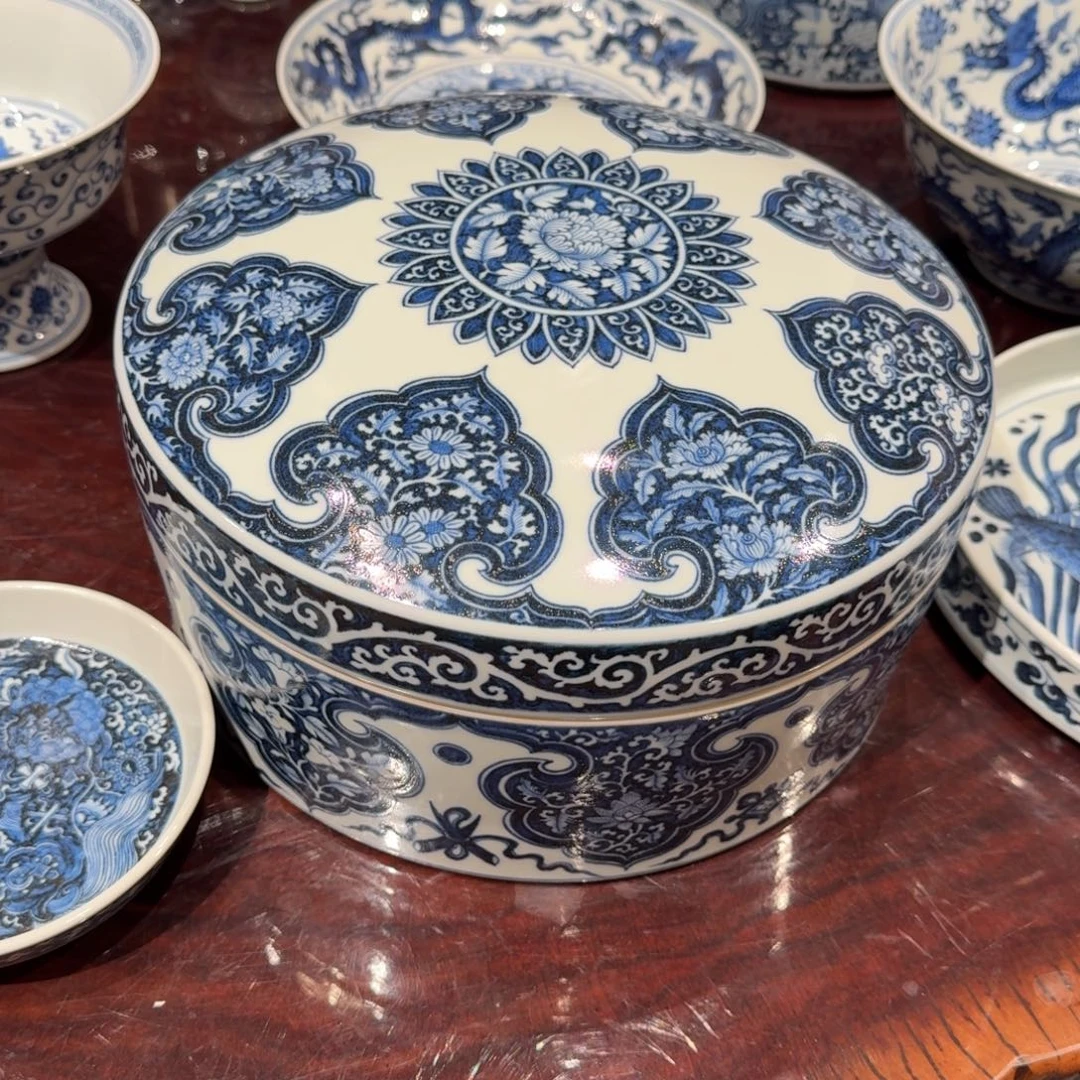 無***非瓷片大茶饼盒窑口品质