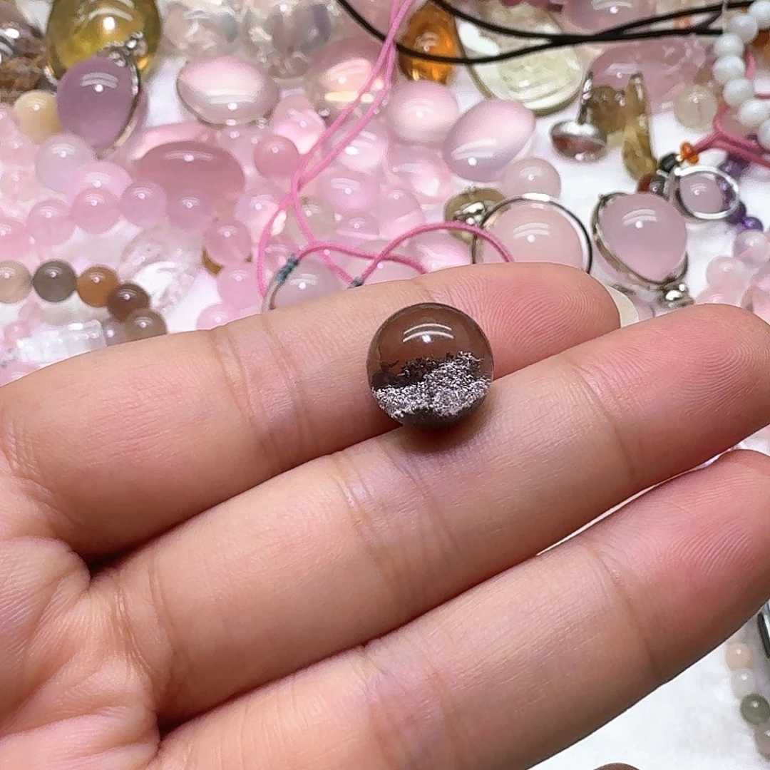 幽灵单珠未镶嵌水晶博**宝