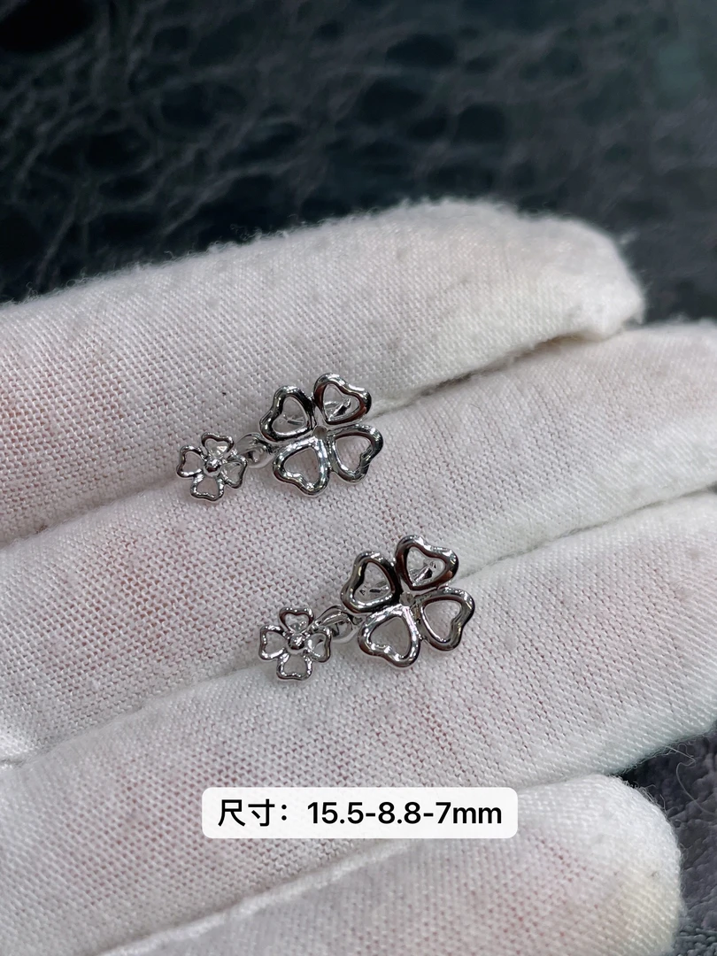 尚上翠18k金耳拍