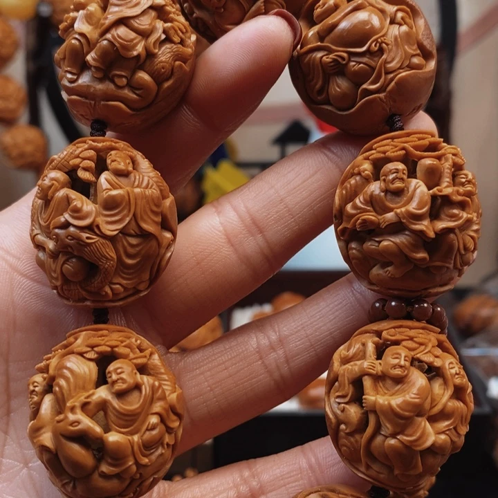橄榄核手串/手链手工罗汉2.7