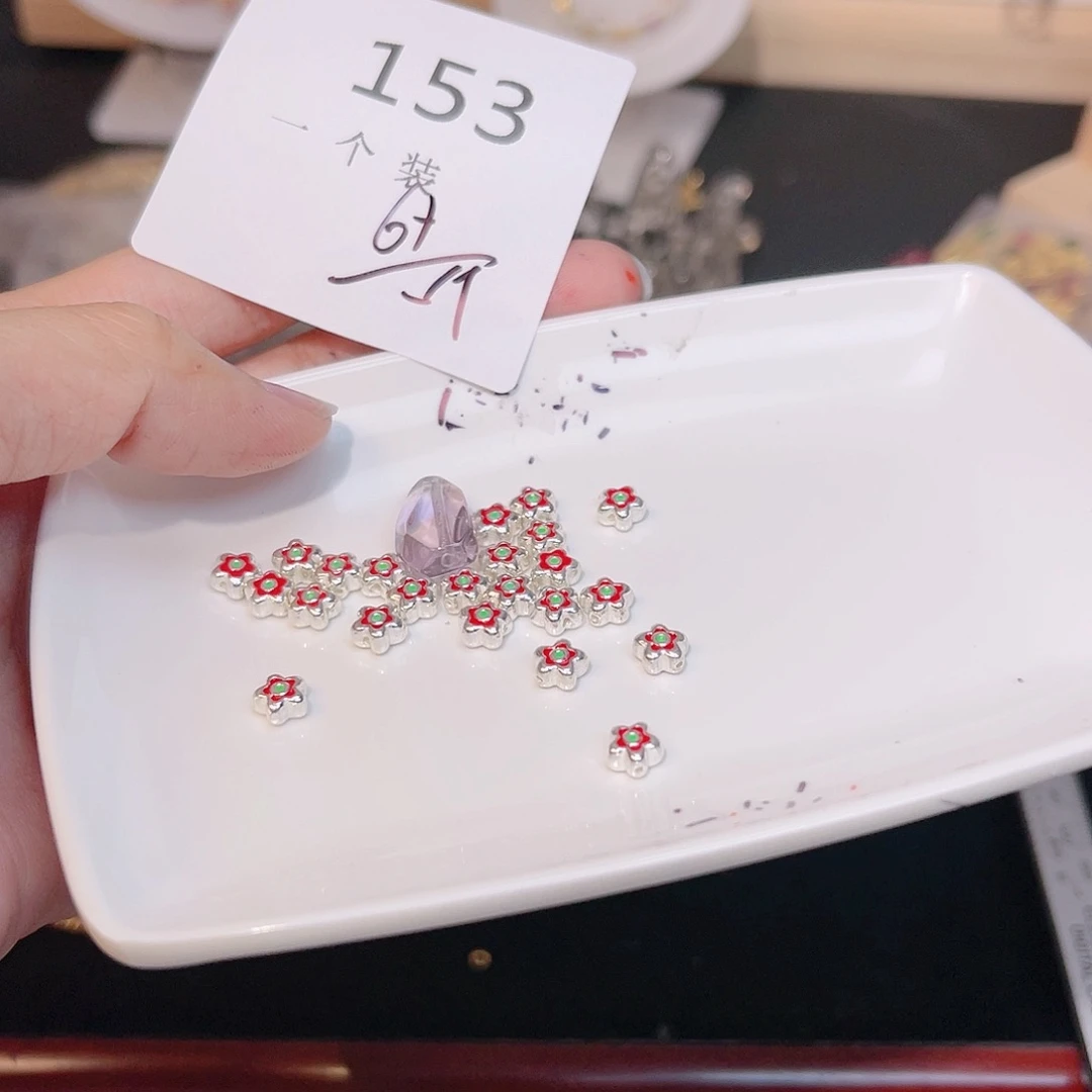紫晶珠宝半成品银S925镶嵌153