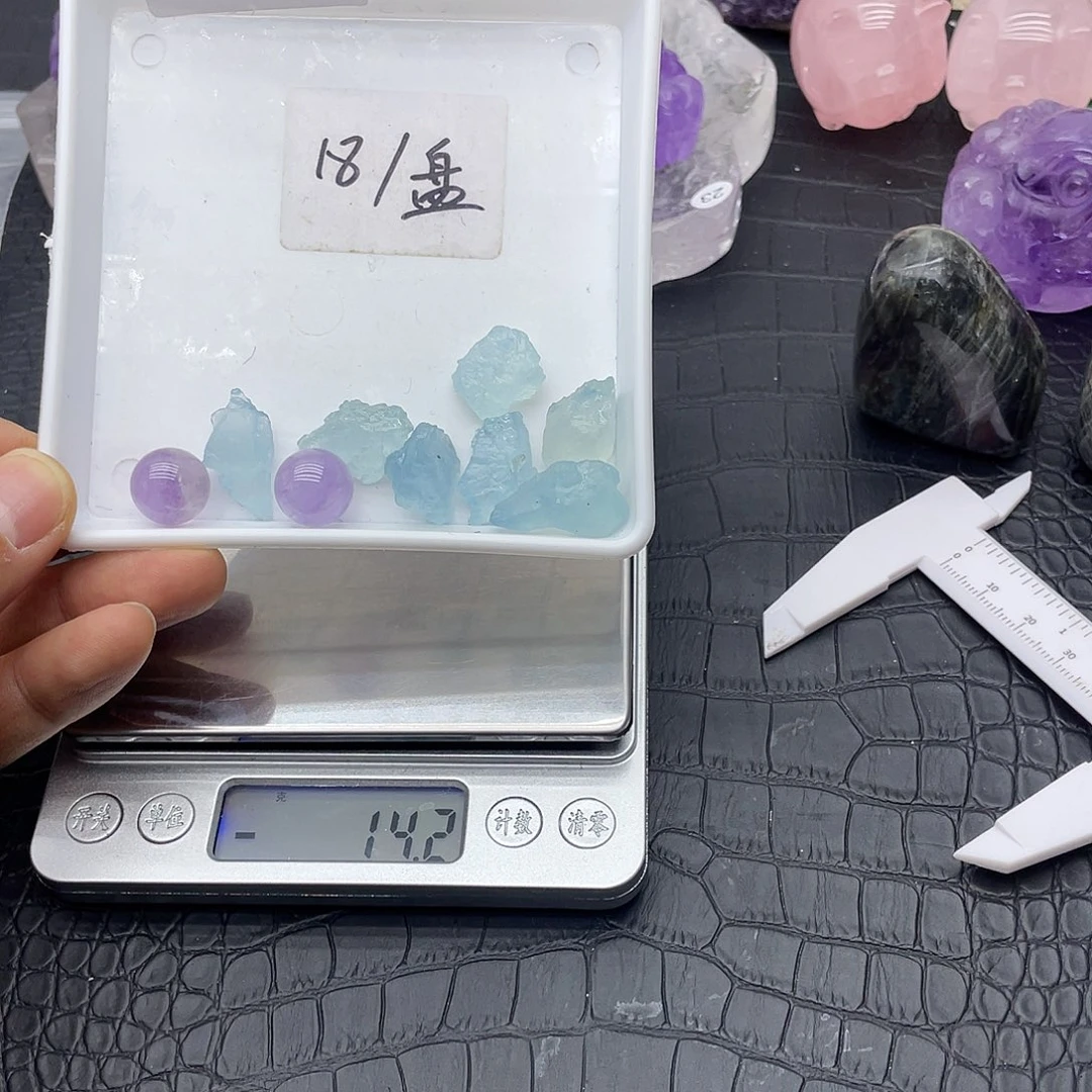未镶嵌水晶珠宝半成品20