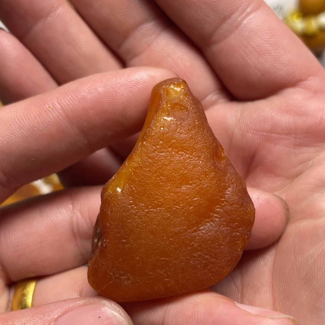 定制蜜蜡未镶嵌霸****厂琥珀蜜蜡原石手把