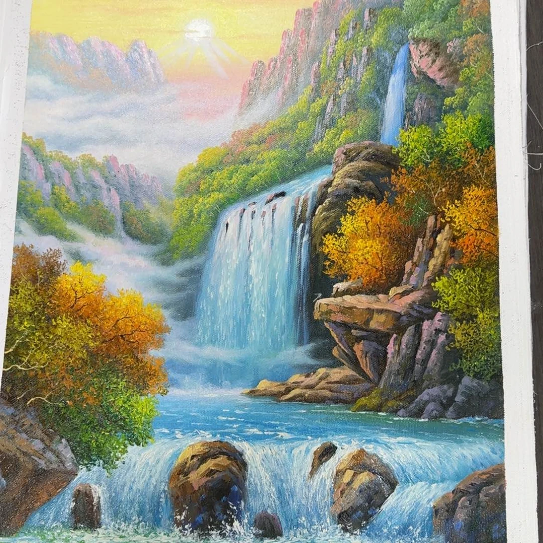 油画加油加油努力加油加油
