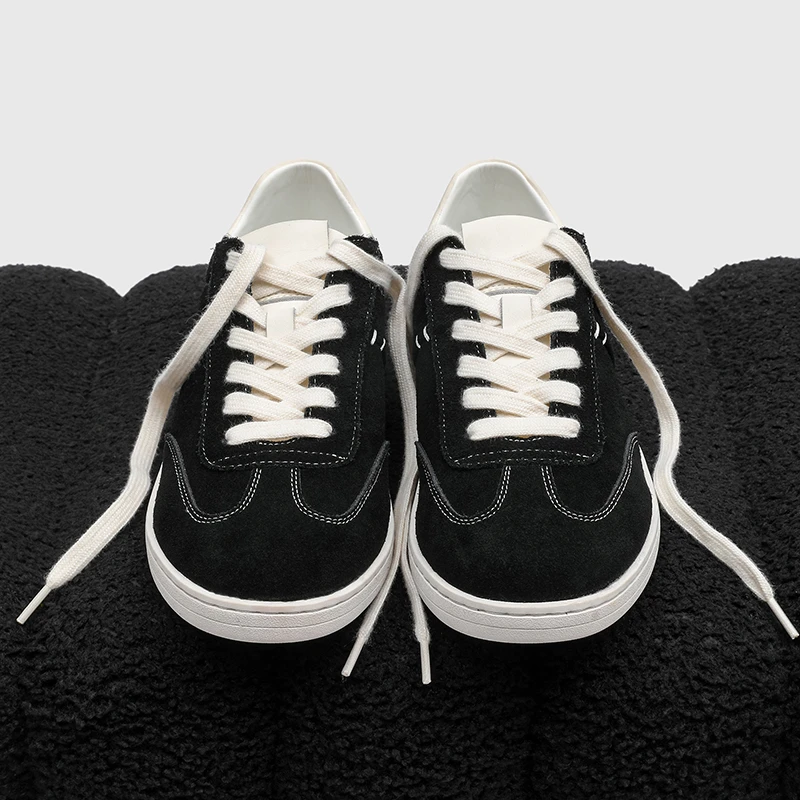 爆款男鞋2025年秋季新款经典时尚休闲鞋真皮舒适百搭板鞋通勤单鞋