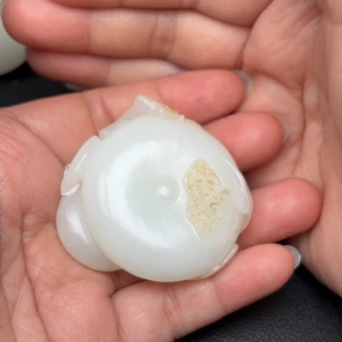 和田玉挂件未镶嵌大*尚