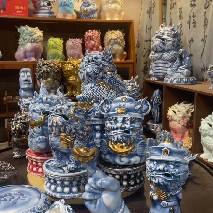 彬***墩瓷片摆件111111111111