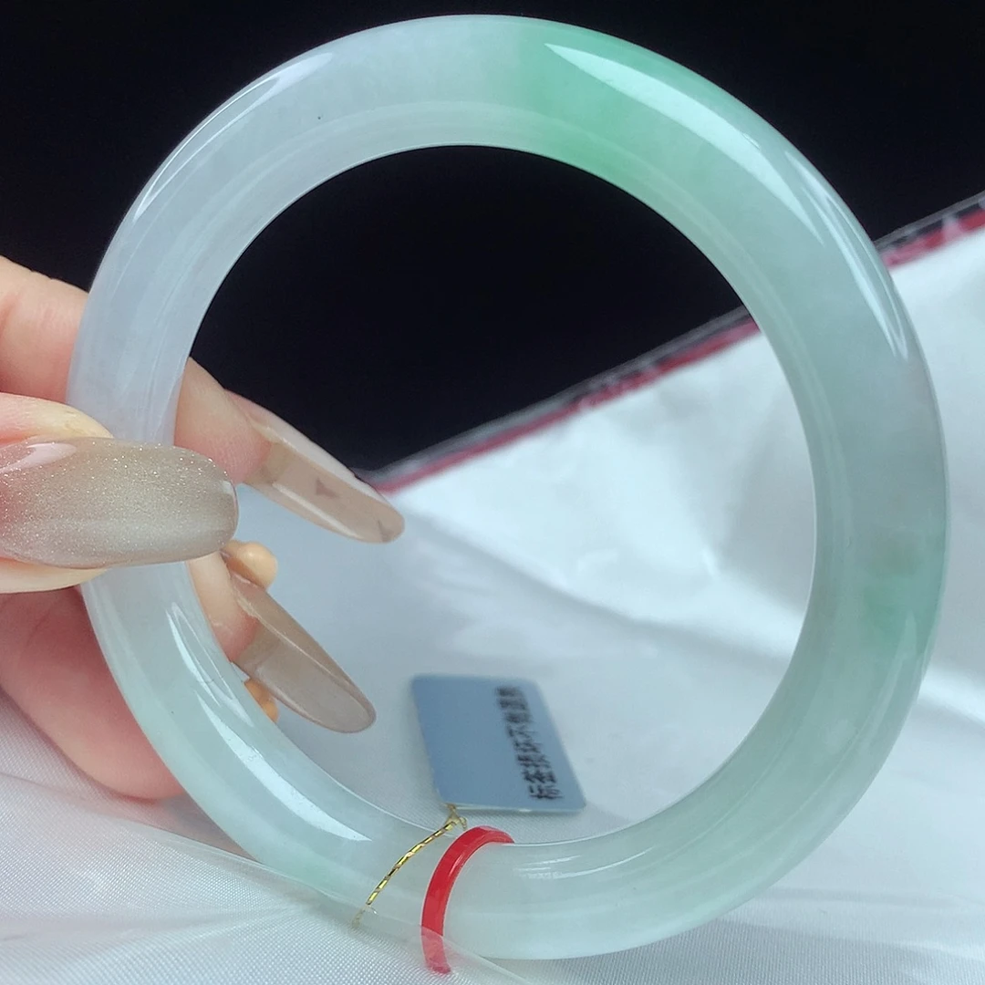 翡翠手镯（圆镯）未镶嵌56圆条4160