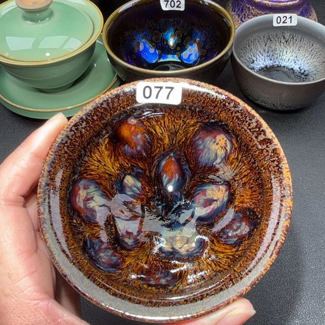 茶盏77 建盏单盏太好看了吧……
