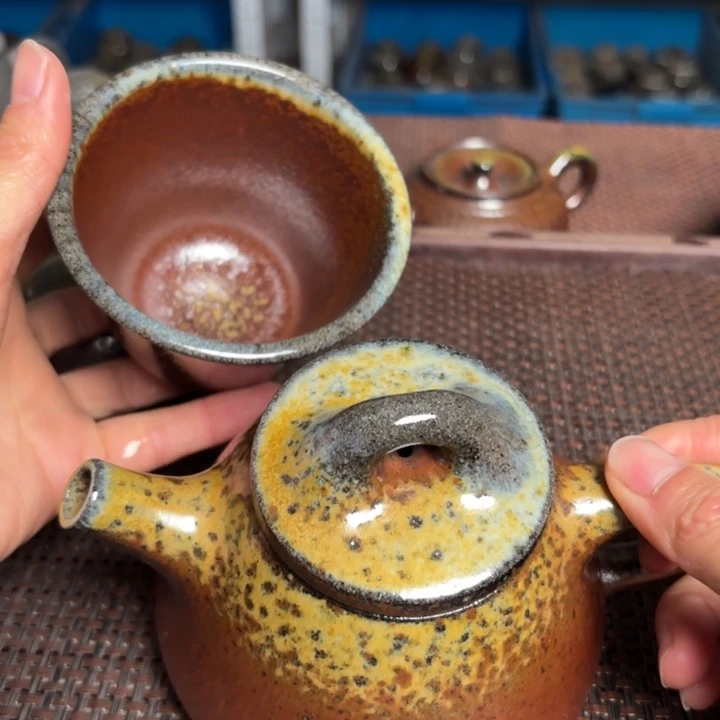 茶壶紫砂石瓢直缸280 C